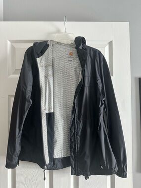 NWOT Carhartt Women’s Black Lightweight Hooded Jacket